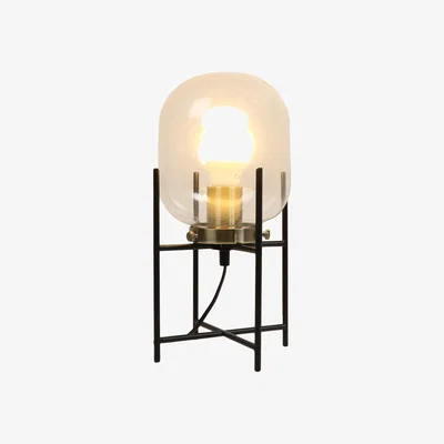 The Range Oliver Glass Light - Black