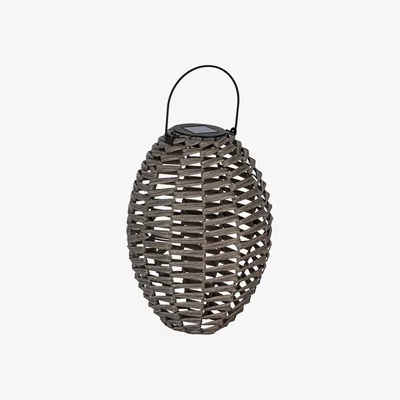 The Range EGLO Z_Solar Outdoor Wicker-Style LED Table Lamp - Neutral