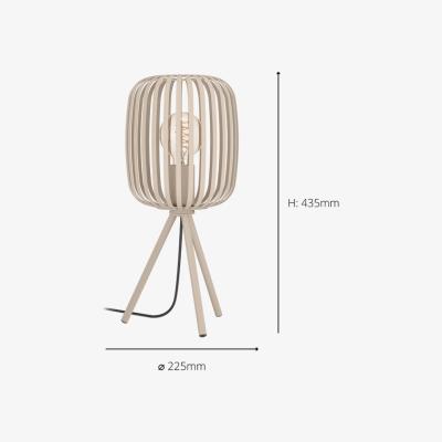 The Range Eglo Romazzina IP20 Modern Tripod Table Lamp - Grey