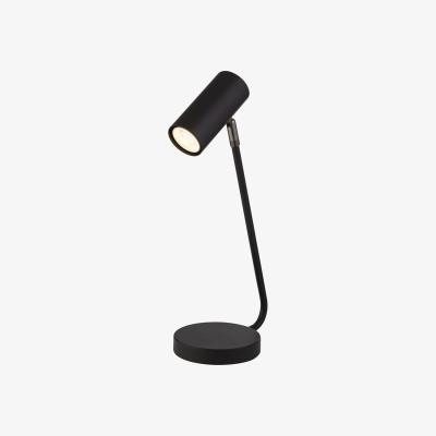 The Range Circular Matt Black Desk Lamp  - Black