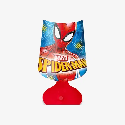 The Range Spiderman Table Lamp Night Light  - Red