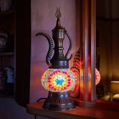 The Range Turkish Teapot Mosaic Glass Size 3 Fireball - Fireball