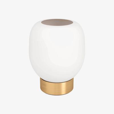 The Range Eglo MANZANARES White Matt Table Lamp - brushed brass, gold