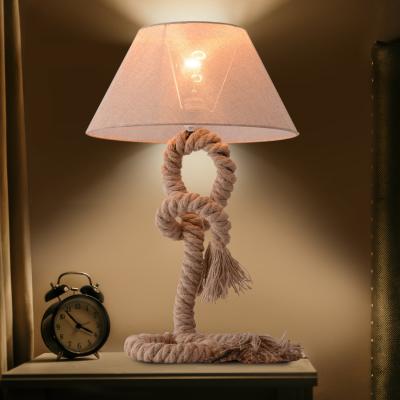 The Range Table Lamp Indispensable Nautical Twisted Rope - Beige