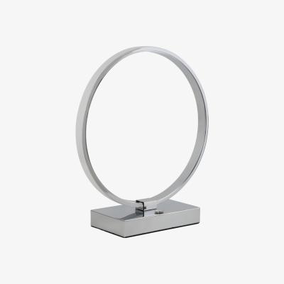 The Range Circular LED Touch Lamp - Silver