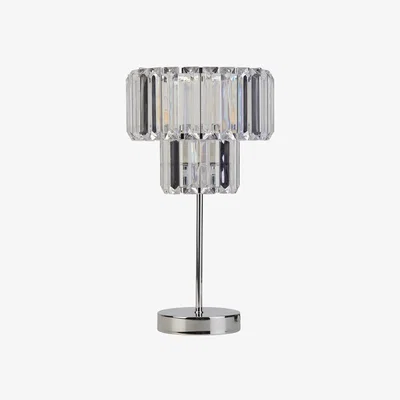 The Range Two Tier Acrylic Table Lamp