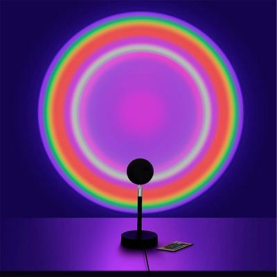 The Range LED Sunset Lamp With Remote Control  - Black
