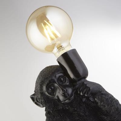 The Range Monkey Table Lamp  - Black
