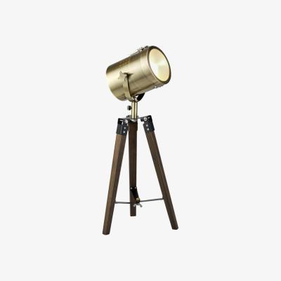 The Range Stage Light Tripod Table Lamp - Yellow