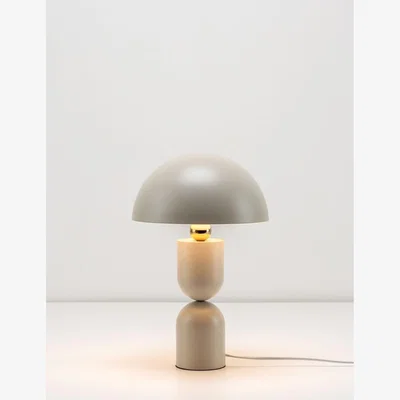 Rose & Grey Houseof Sand Mushroom Dome Table Lamp Sand