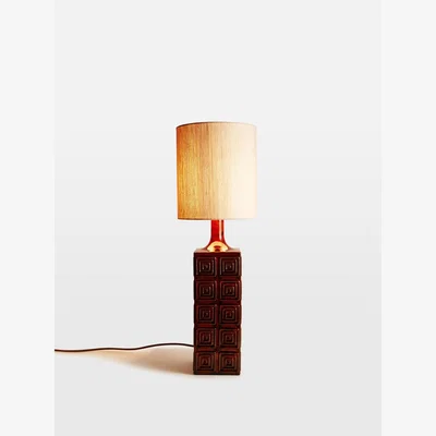 Soho Home Dohara Table Lamp, Brown