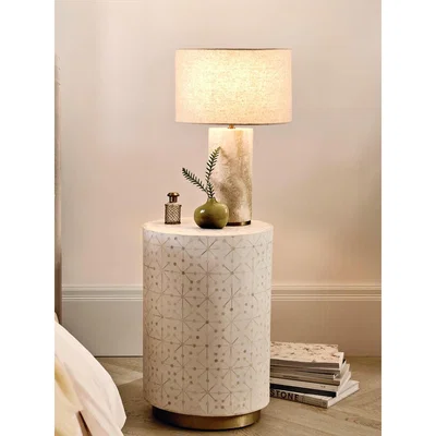 Soho Home Remi Table Lamp, Stone