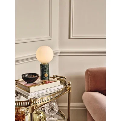 Soho Home Silas Table Lamp, Green