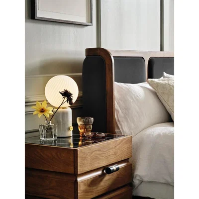 Soho Home Swirl Table Lamp, White
