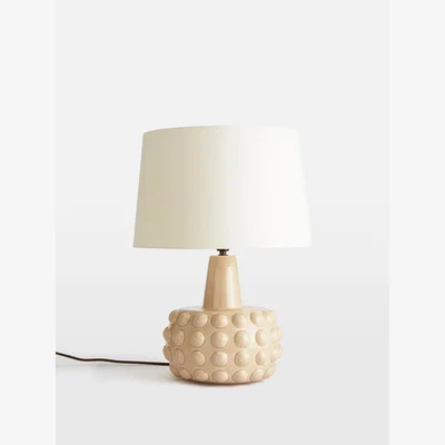 Soho Home Faro Table Lamp, Oatmeal, UK