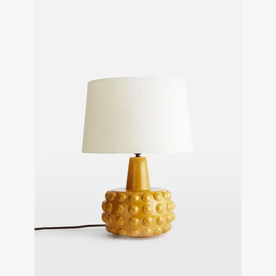 Soho Home Faro Table Lamp, Mustard, UK