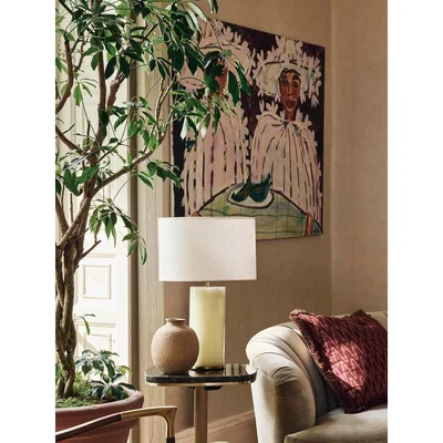 Soho Home Larissa Table Lamp, Jade Onyx, UK