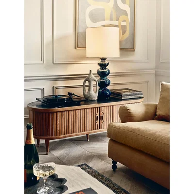 Soho Home Frome Table Lamp, Azure