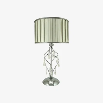 Teddy Beau Deco Home Stunning Chrome Table Lamp