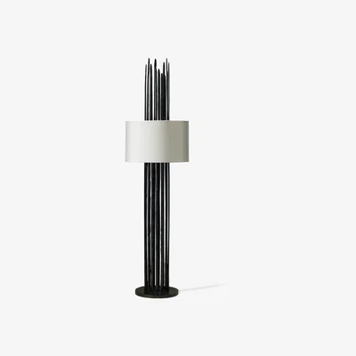 Tobias Oliver Porta Romana I Flynn Caged Lamp I Bronzed