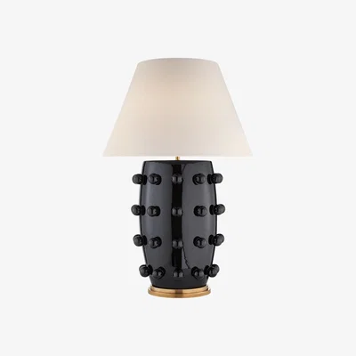 Tobias Oliver Kelly Wearstler | Linden Table Lamp Large | Black