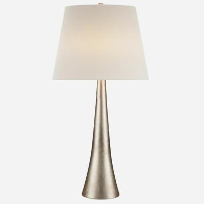 Tobias Oliver AERIN | Dover Table Lamp | Burnished Silver Leaf