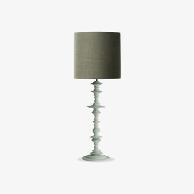 Tobias Oliver Porta Romana I Spin Lamp I Plaster White