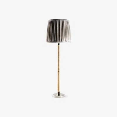 Tobias Oliver Porta Romana I Large Holden Table Lamp Light Cane With Nickel