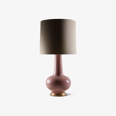 Tobias Oliver Porta Romana I Sybil Lamp I Smoky Pink