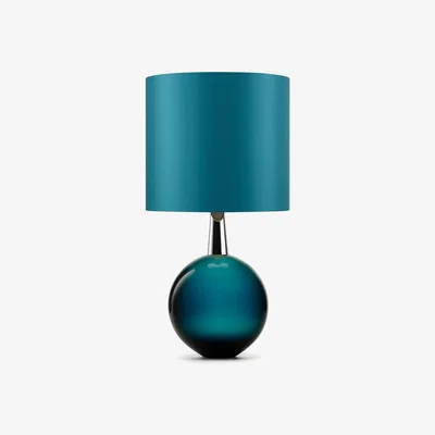 Tobias Oliver Porta Romana I Bishop Lamp Azure With Nickel Collar