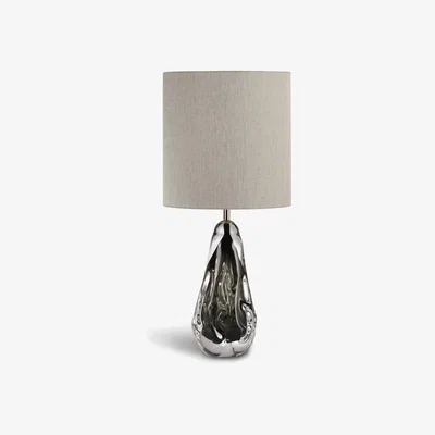 Tobias Oliver Porta Romana I Small Avocado Lamp I Charcoal