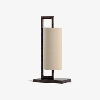 Tobias Oliver Porta Romana I Lille Lamp I Burnt Silver