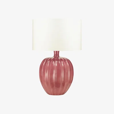Tobias Oliver William Yeoward | Kristiana Table Lamp | Rouge