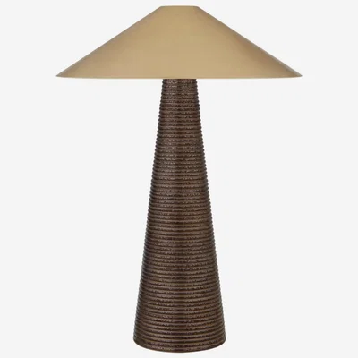 Tobias Oliver Kelly Wearstler | Miramar Table Lamp | Crystal Bronze