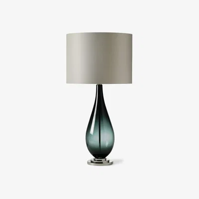 Tobias Oliver Porta Romana I Chianti Lamp I Petrol With Nickel Base