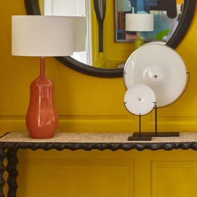 Tobias Oliver William Yeoward | Appia Table Lamp | Terracotta