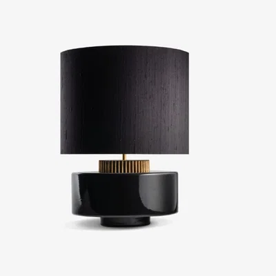 Tobias Oliver Porta Romana I Marlowe Lamp Black