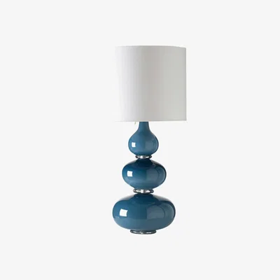 Tobias Oliver William Yeoward | Aragoa Table Lamp | Steel Blue