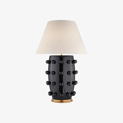 Tobias Oliver Kelly Wearstler | Linden Table Lamp Medium | Black