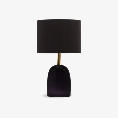 Tobias Oliver Porta Romana I Cardinal Lamp Blackberry With Brass Collar
