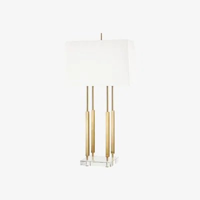Tobias Oliver Hudson Valley I Rhinebeck Table Lamp I Aged Brass