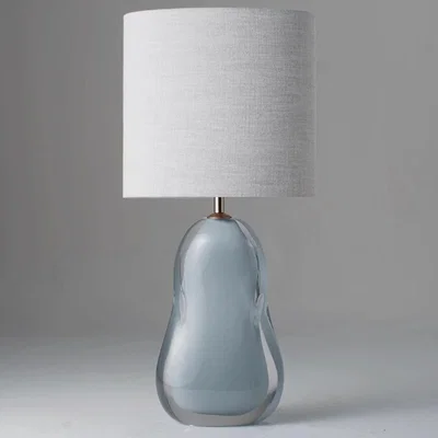 Tobias Oliver Porta Romana I Perfume Bottle Lamp | Pearl Blue