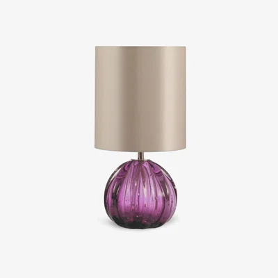 Tobias Oliver Porta Romana I Dumpling Lamp I Aubergine