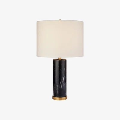Tobias Oliver AERIN | Cliff Table Lamp | Black Marble