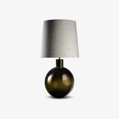 Tobias Oliver Porta Romana I Curate Lamp Cedar With Brass Collar