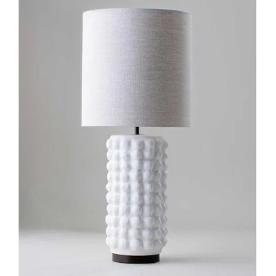 Tobias Oliver Porta Romana | Husk Lamp Small | Plaster White