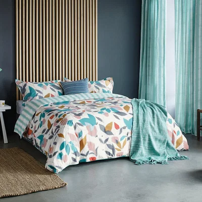 Amara Scion - Akira Duvet Cover - Teal - Single
