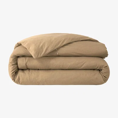 Amara BOSS Home - Sense Duvet Cover - Camel - Single