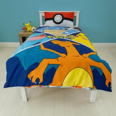 Dunelm Pokemon Duvet Cover & Pillowcase Set, Single MultiColoured