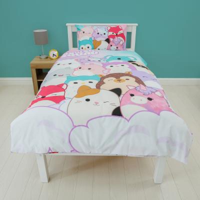 Dunelm Squishmallows Duvet Cover & Pillowcase Set, Single MultiColoured